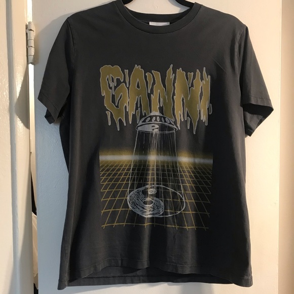 ganni ufo tshirt